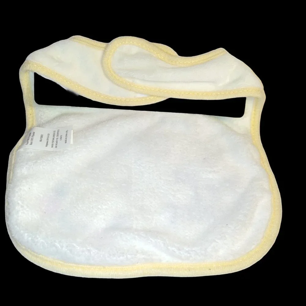 Happy Go Fluffy Baby’s My 1st Easter Bunny Bib, Rattle, and Booties - New!